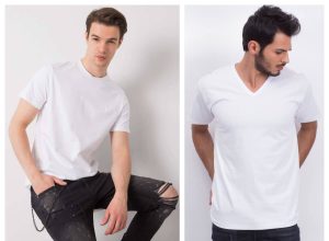 Biały klasyczny t-shirt męski – must have w szafie każdego mężczyzny