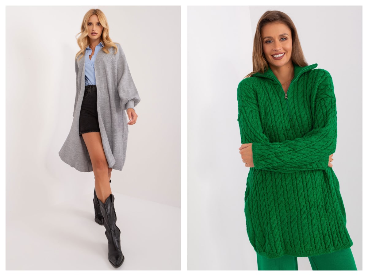 Długi sweter damski – jaki model wart kupić?