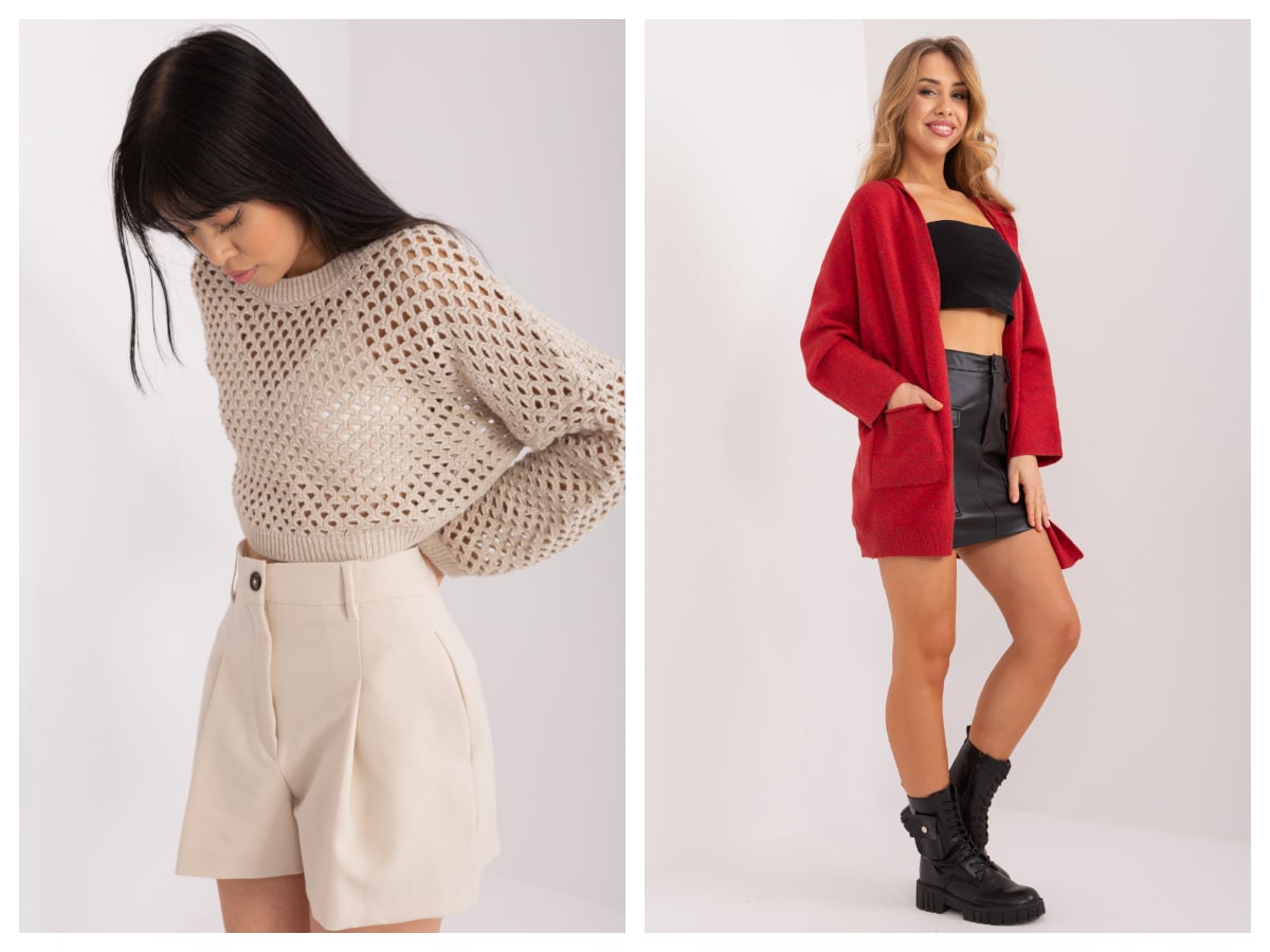 Modne swetry damskie – przegląd sezonowych trendów